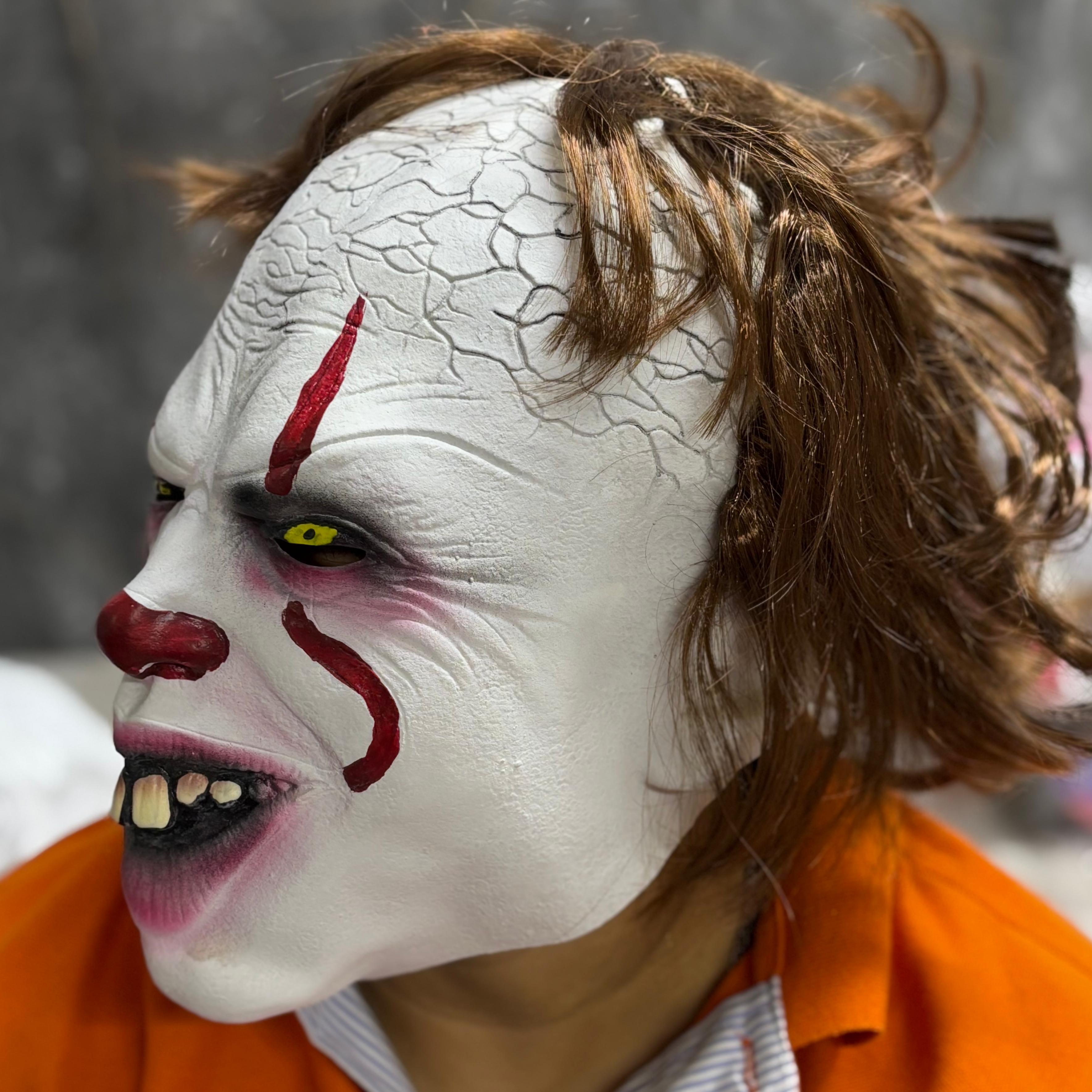 MASCARA  PAYASO PENNYWISE LATEX